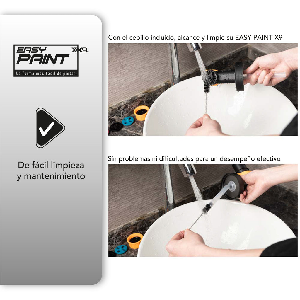 EASY PAINT-PRO PISTOLA PORTÁTIL PARA PINTAR DE 400W CON BOQUILLAS REGULADORAS