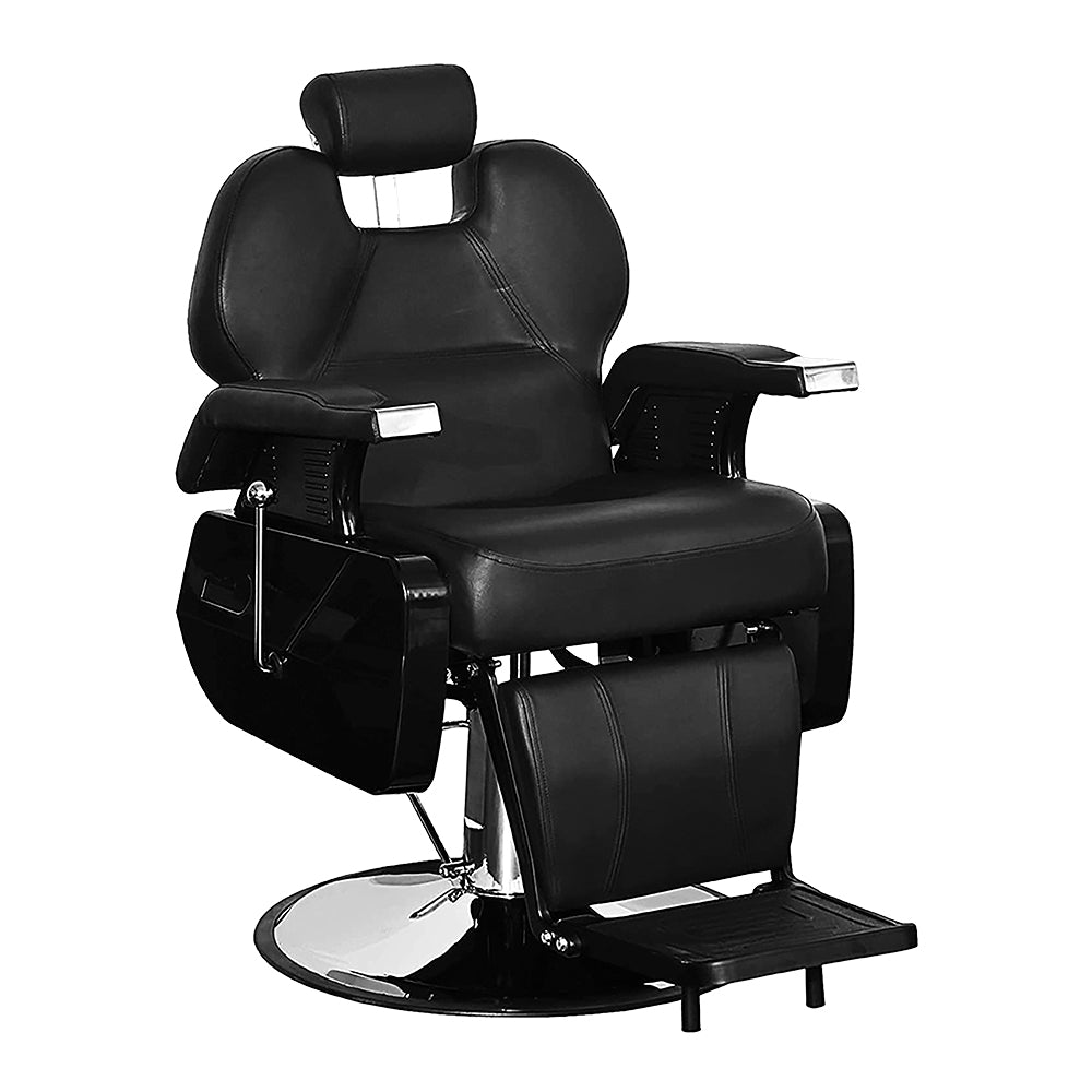SILLA PARA BARBERIA COLOR NEGRO (SALDOS)