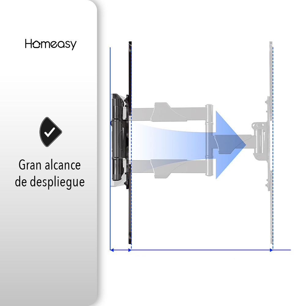 SOPORTE PARA T.V. DE 32 A 55 PULGADAS (SALDOS)