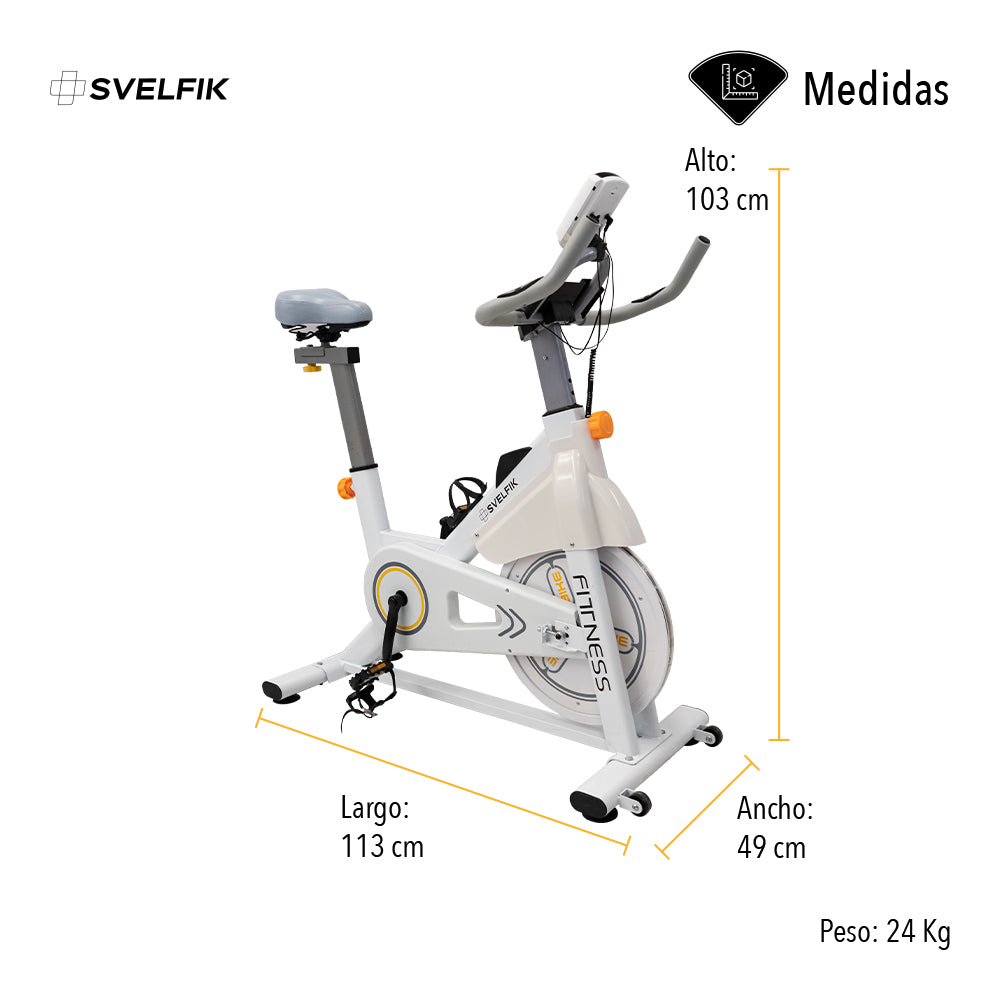 BICICLETA DE SPINNING 6 KG (SALDOS)