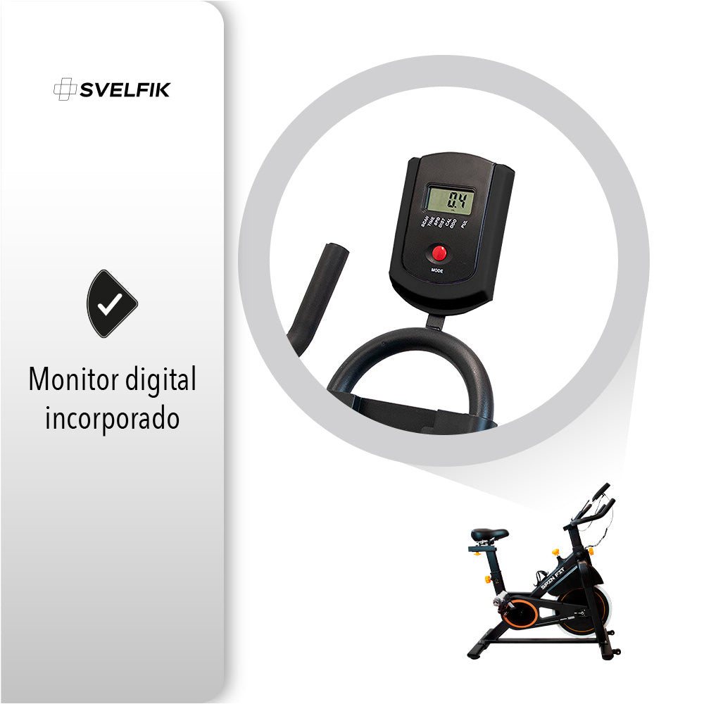BICICLETA DE SPINNING 8 KG