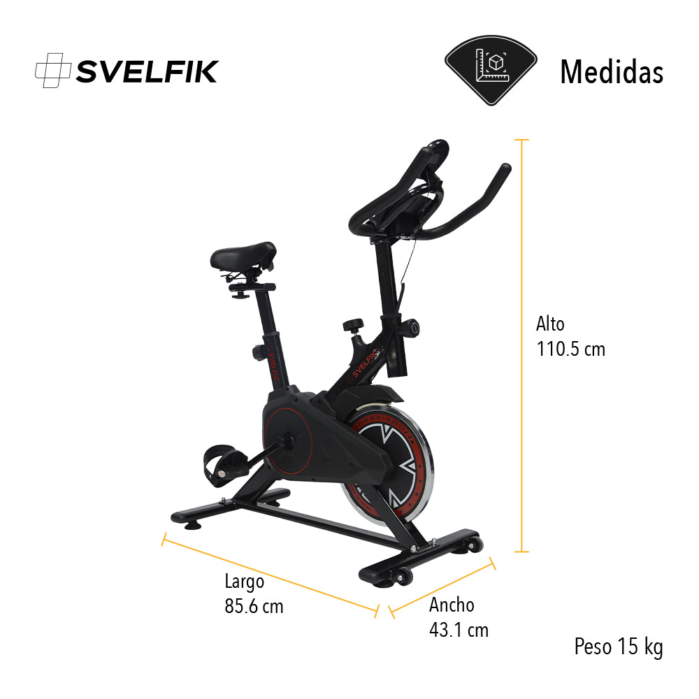 BICLETA DE SPINING JUVENIL 4 KG (SALDOS)