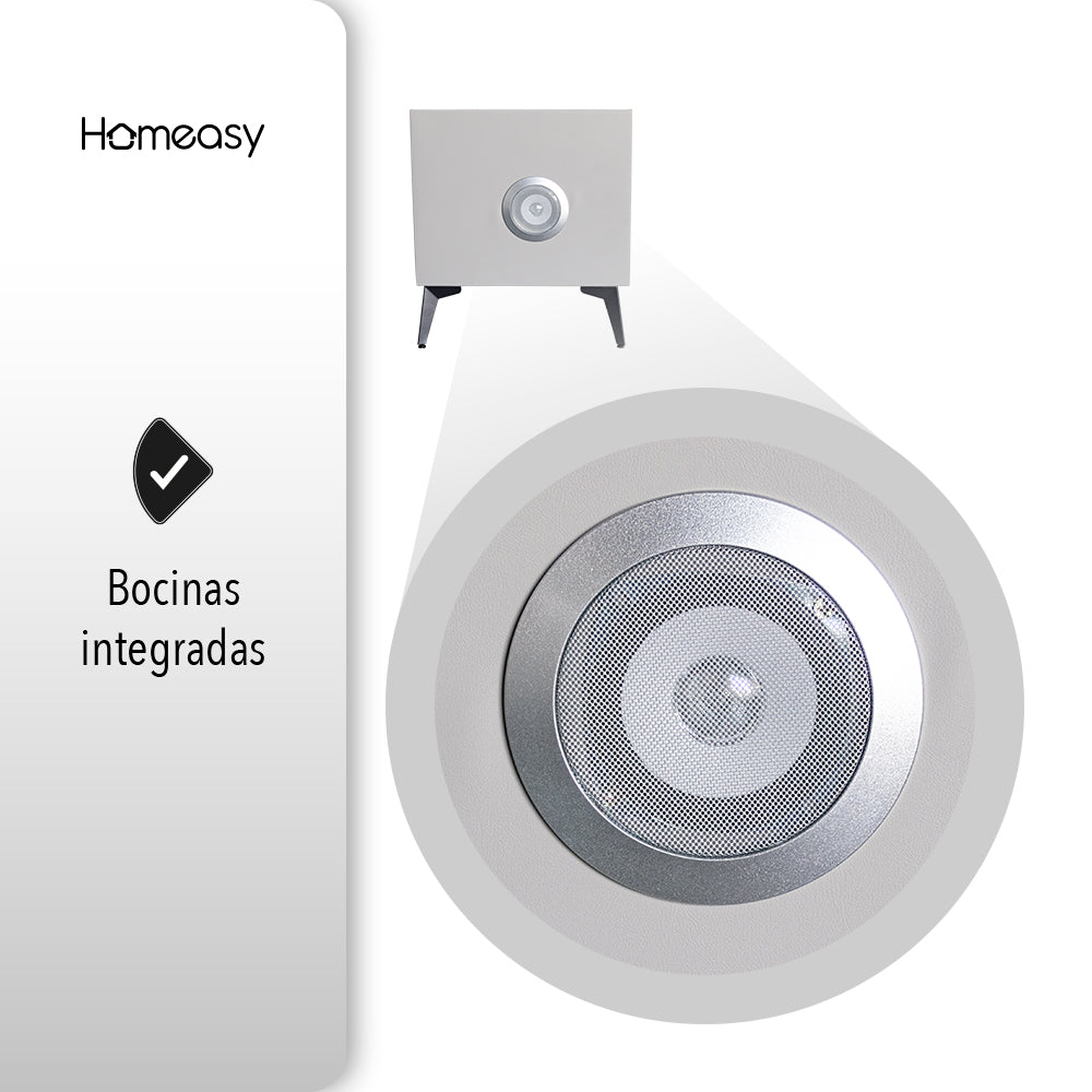 BURÓ CON CARGA INTELIGENTE COLOR GRIS