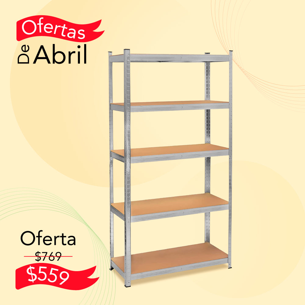 ESTANTE METALICO ORGANIZADOR DE 5 NIVELES