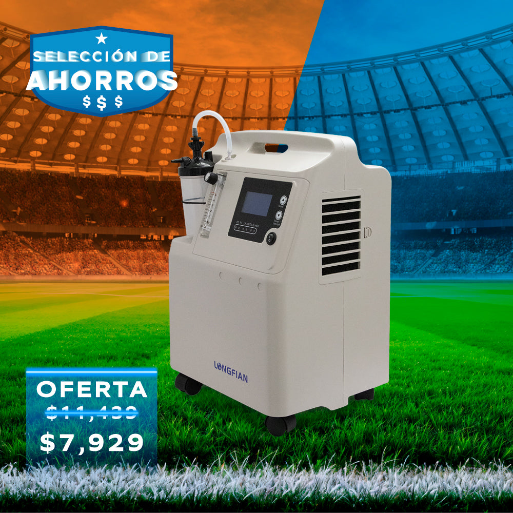 CONCENTRADOR DE OXÍGENO DE 5L