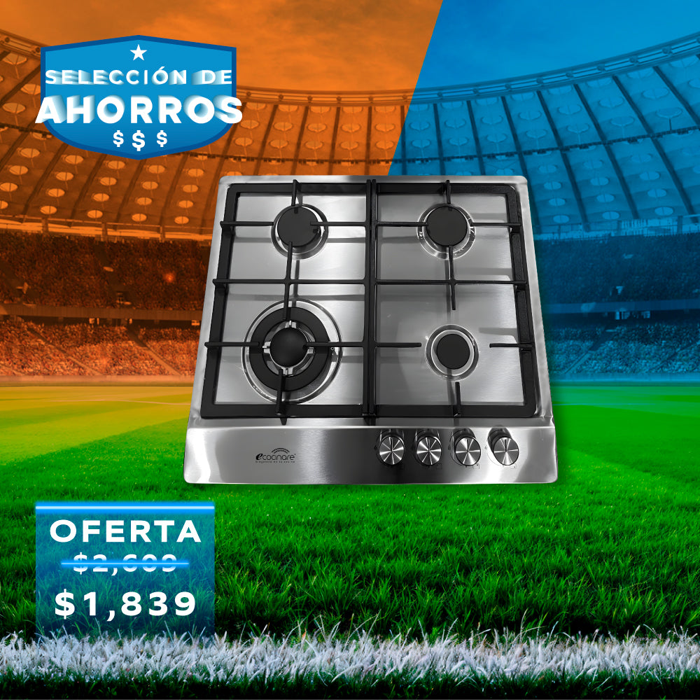 PARRILLA DE GAS EMPOTRABLE