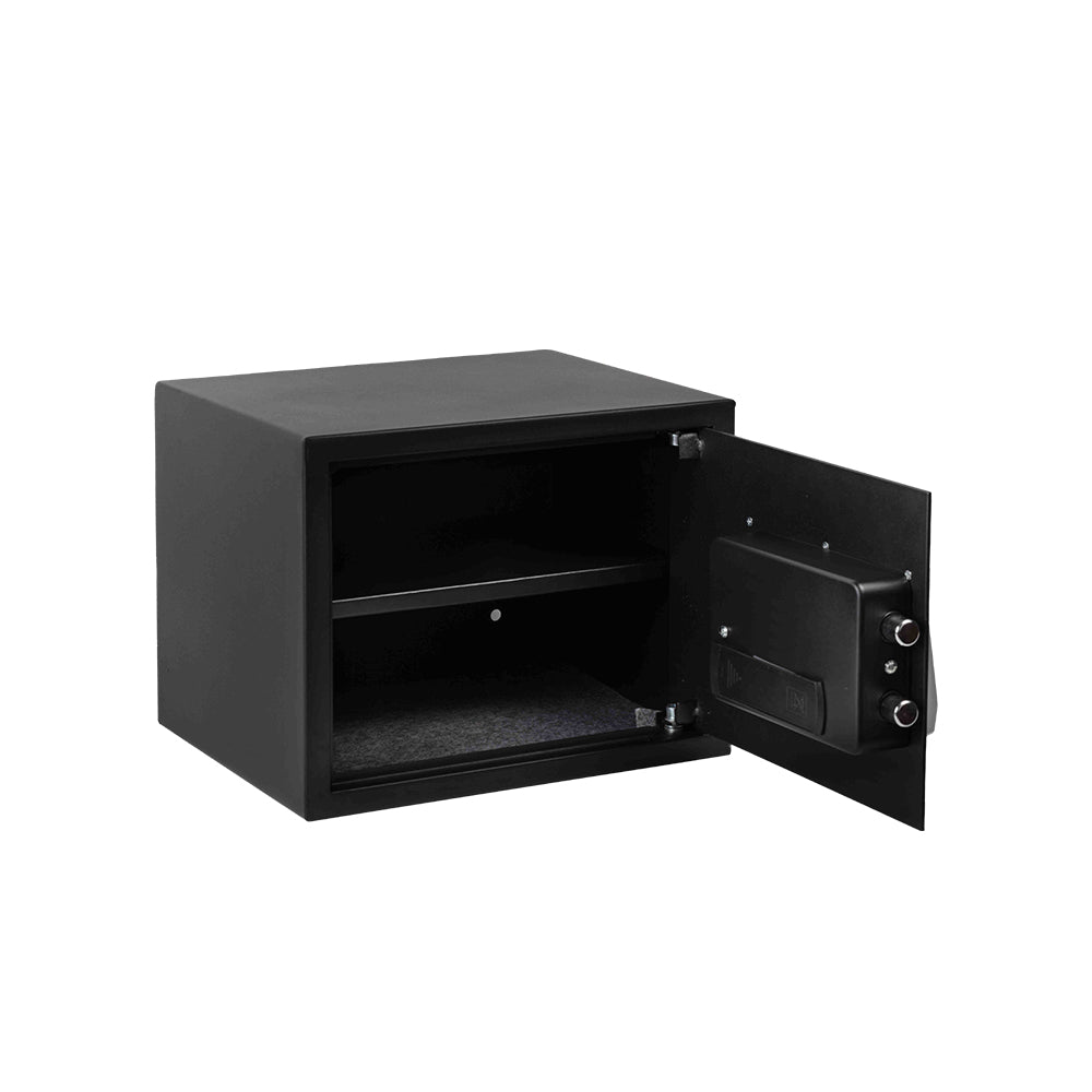 CAJA FUERTE DIGITAL 30X38X30 CM COLOR NEGRO (SALDOS)