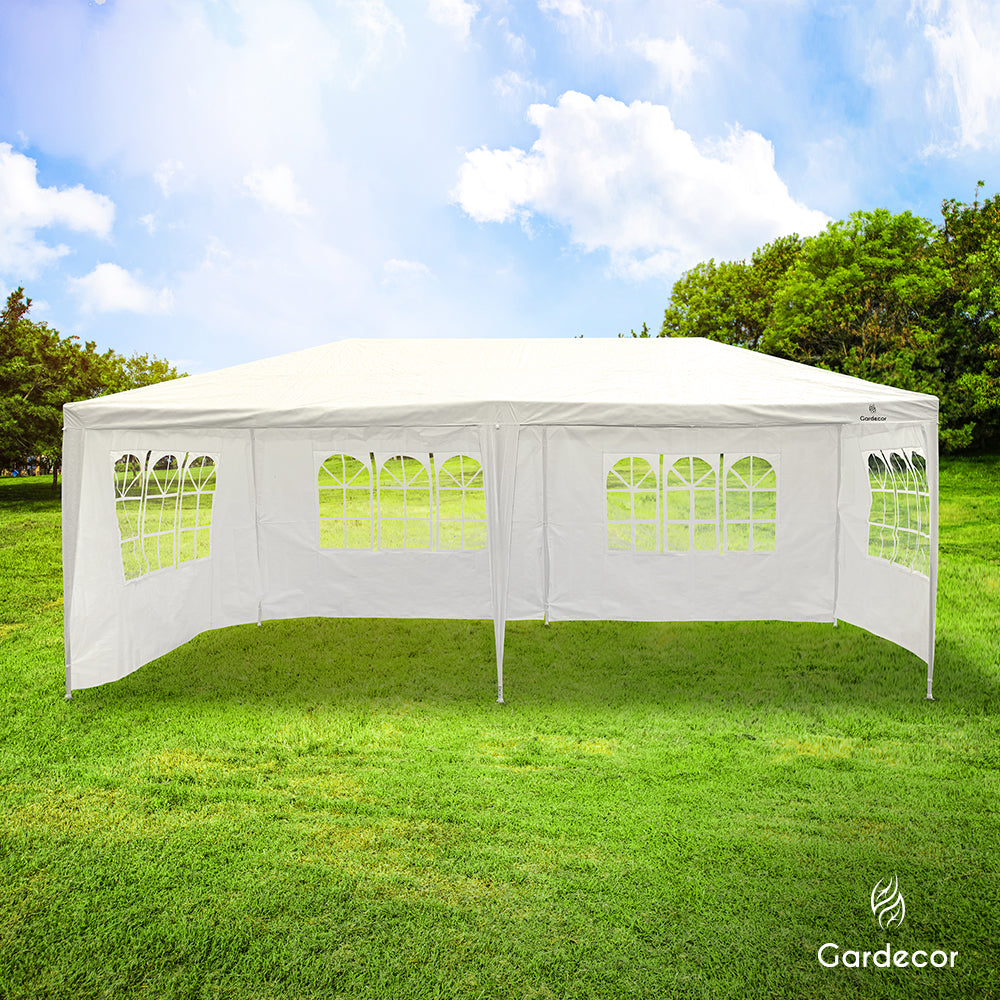 CARPA TOLDO CON PAREDES 6X3 COLOR BLANCO REFORZADA (SALDOS)