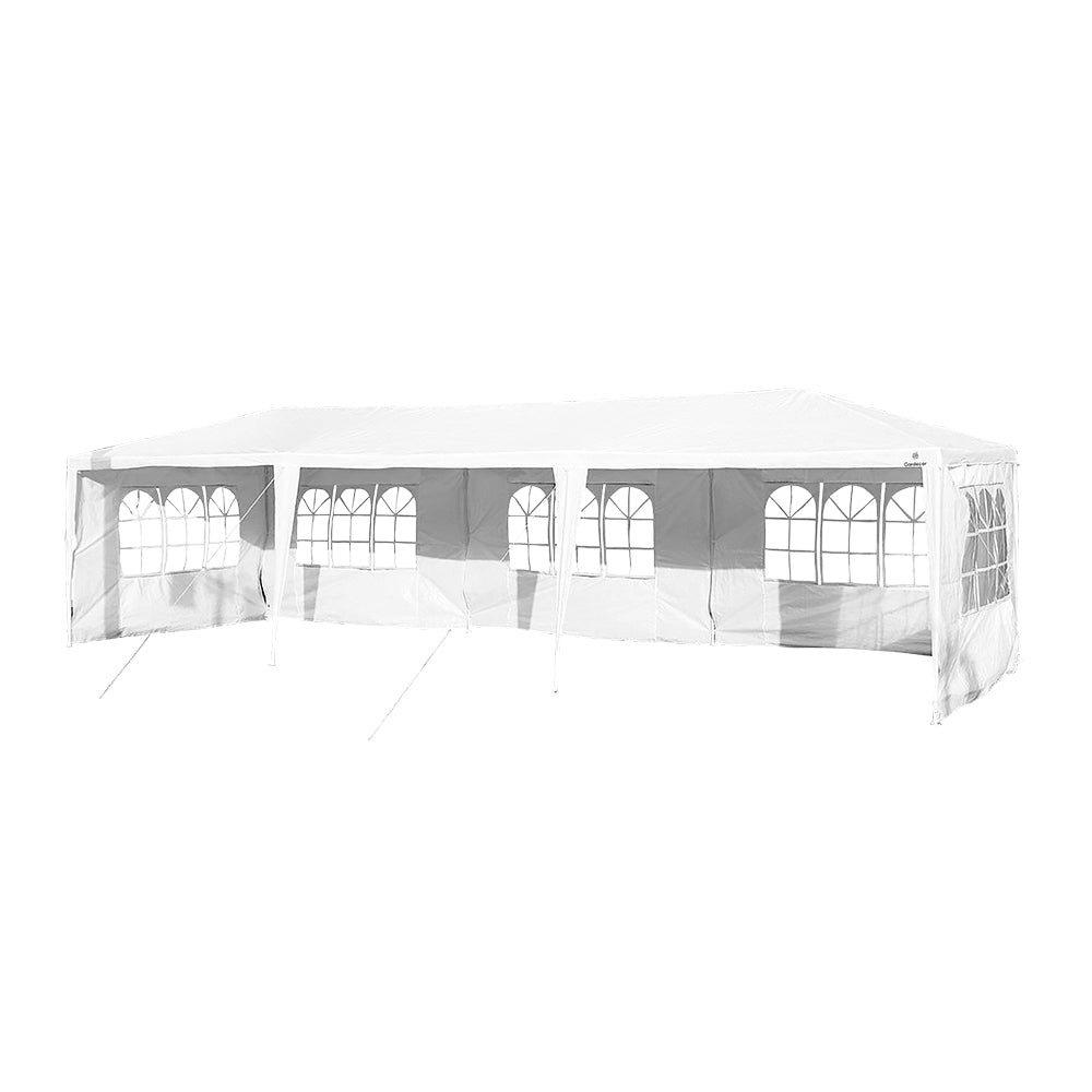 CARPA TOLDO CON PAREDES 9X3 COLOR BLANCO