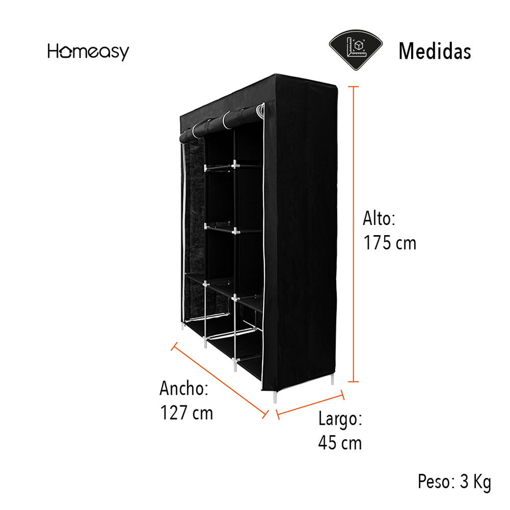ORGANIZADOR DE ROPA LIGERA ZAPATOS Y ACCESORIOS