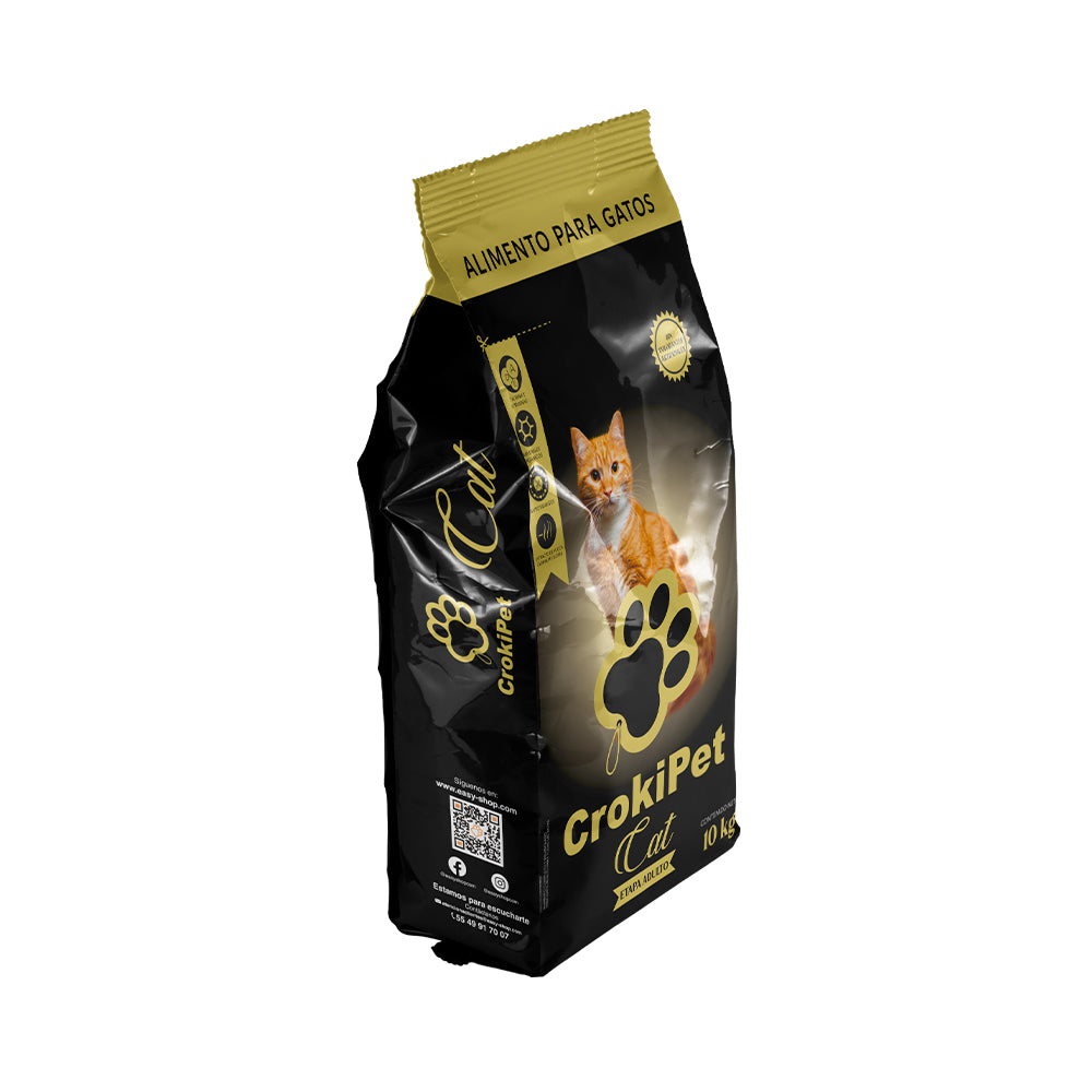 CROQUETAS PARA GATO CROKIPET CAT Alimento Premium Etapa Adulta