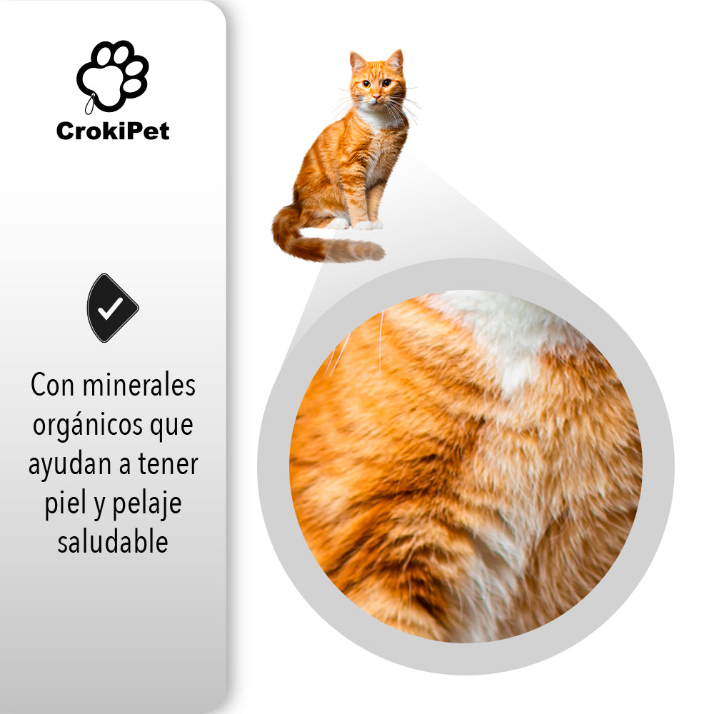 CROQUETAS PARA GATO CROKIPET CAT Alimento Premium Etapa Adulta