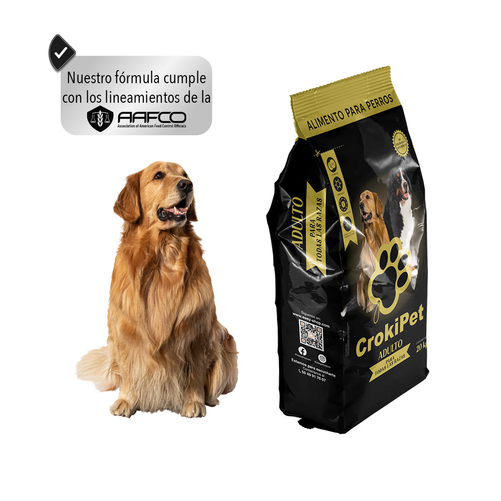CROQUETAS PARA PERRO CROKIPET Alimento Premium Etapa Adulta
