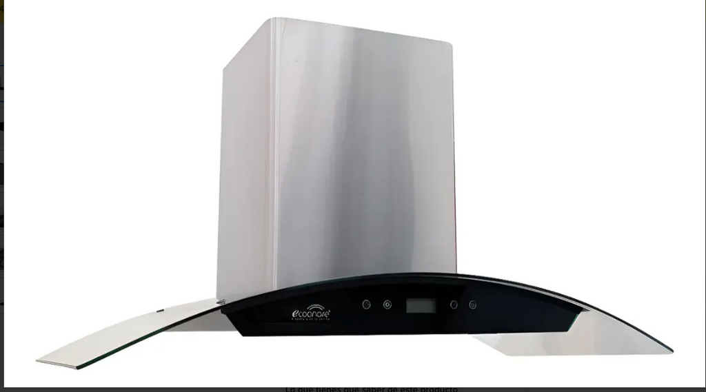 CAMPANA EXTRACTORA DE COCINA 90 CM TOUCH (SALDOS)