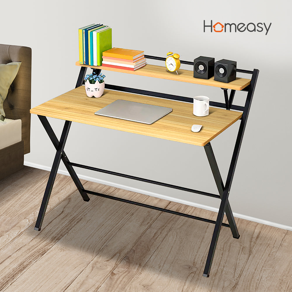 ESCRITORIO MINIMALISTA PLEGABLE CON REPISA