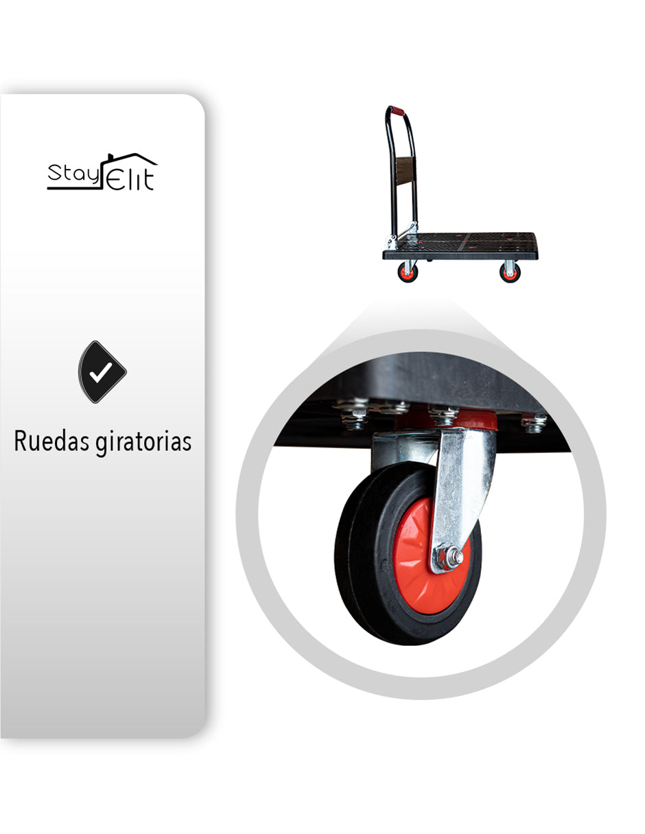 CARRITO PLEGABLE DE CARGA HASTA 150 KG