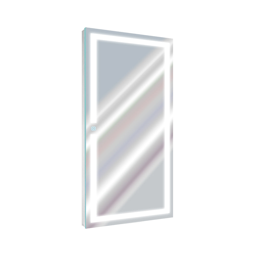 ESPEJO RECTANGULAR LED DE 120X52 CM