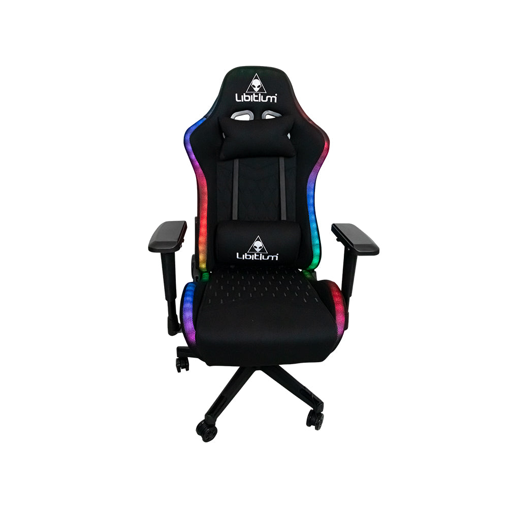 SILLA GAMER CON LUZ LED RGB
