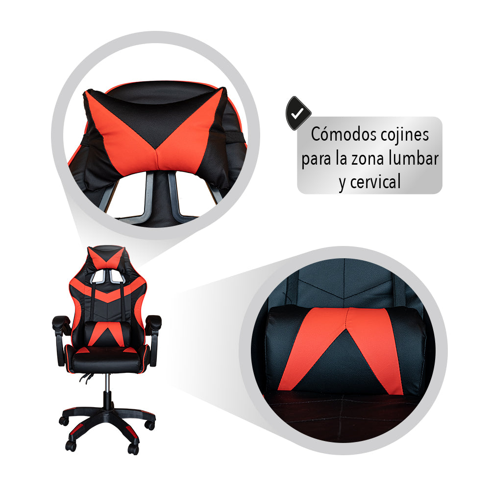 Silla Gamer Color Rojo