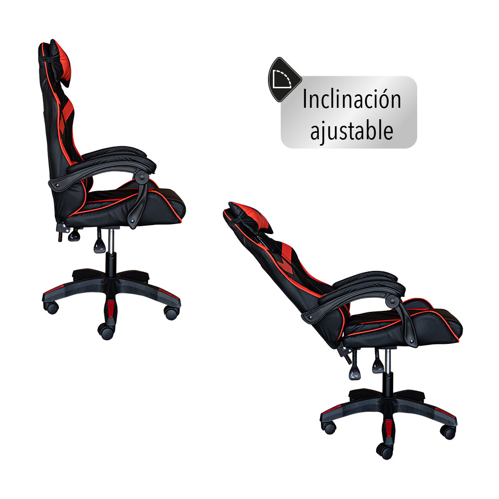 Silla Gamer Color Rojo