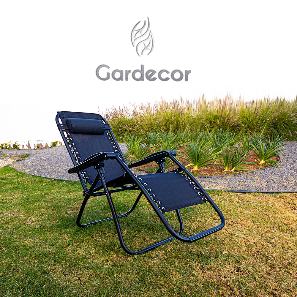 SILLA DE GRAVEDAD CERO COLOR NEGRO