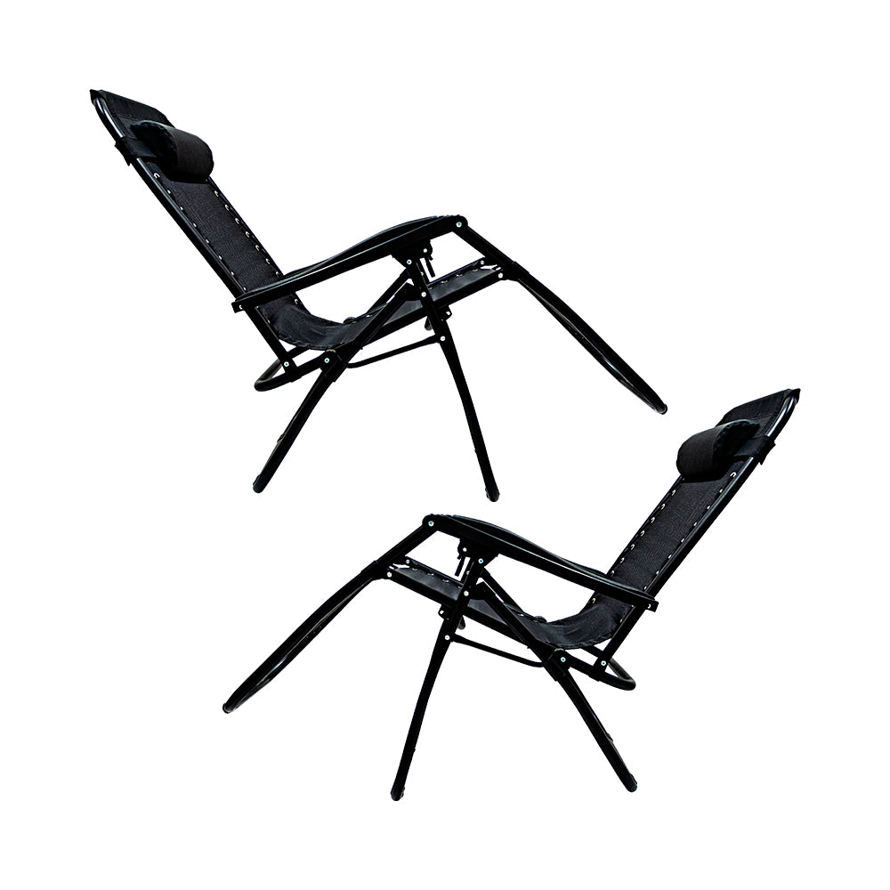 SILLA DE GRAVEDAD CERO COLOR NEGRO
