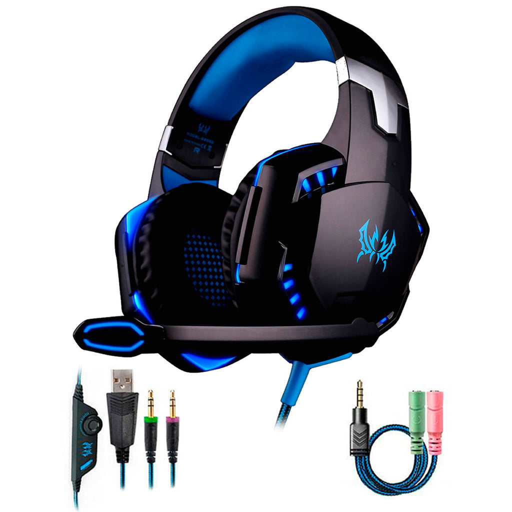 AUDIFONOS DIAEMA GAMER AZUL (SALDOS)