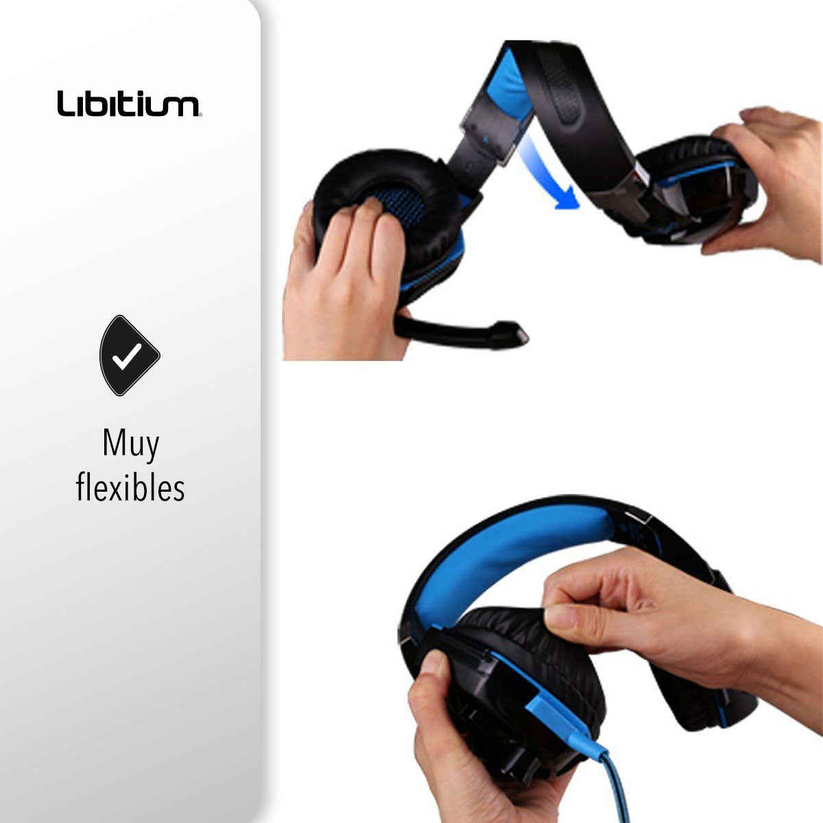 AUDIFONOS DIAEMA GAMER AZUL (SALDOS)