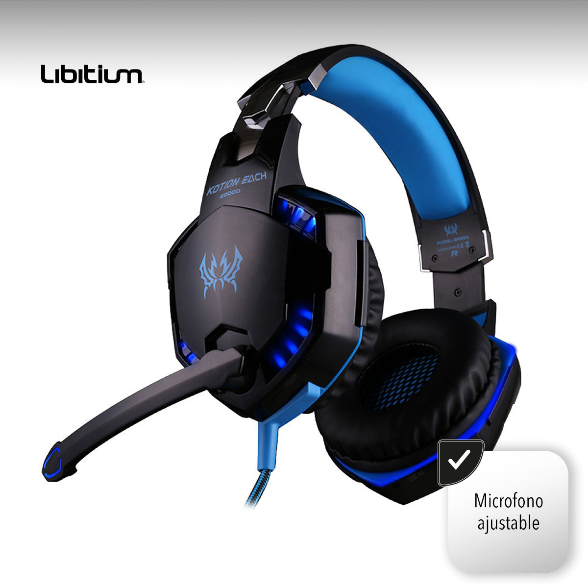 AUDIFONOS DIAEMA GAMER AZUL (SALDOS)