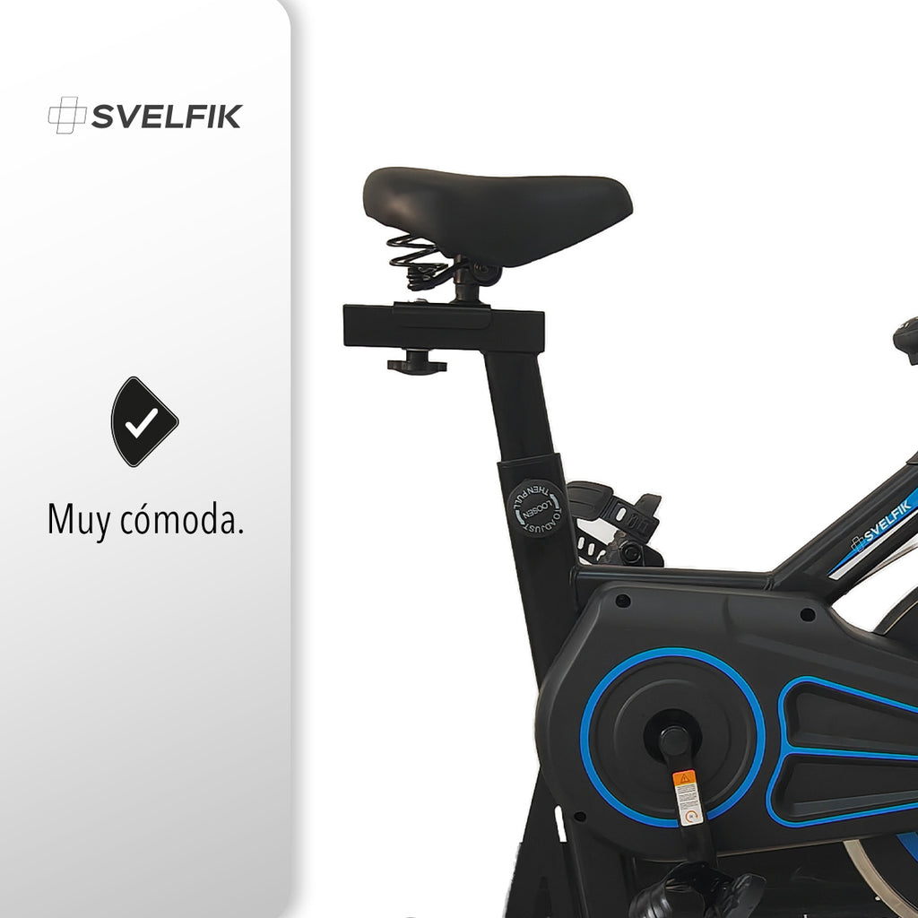 BICICLETA DE SPINNING 6 KG AZUL LITE