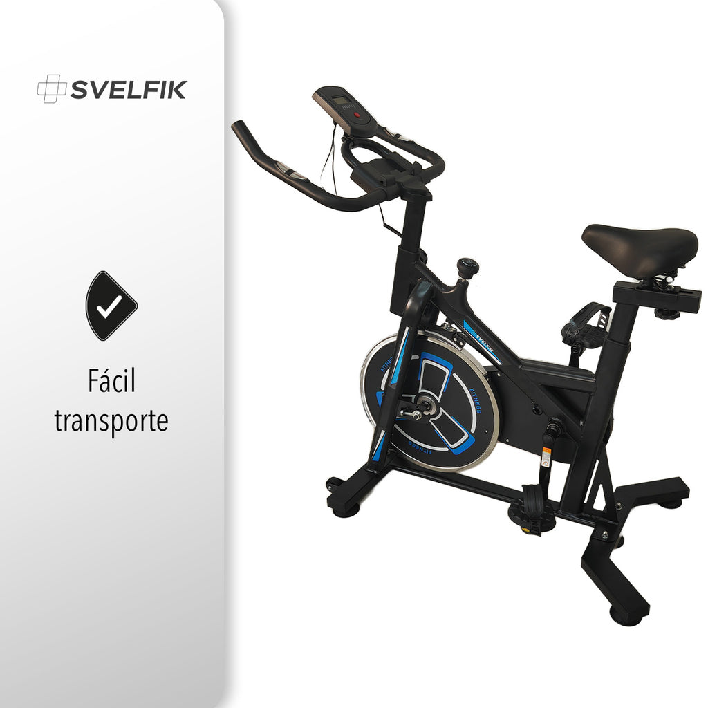 BICICLETA DE SPINNING 6 KG AZUL LITE