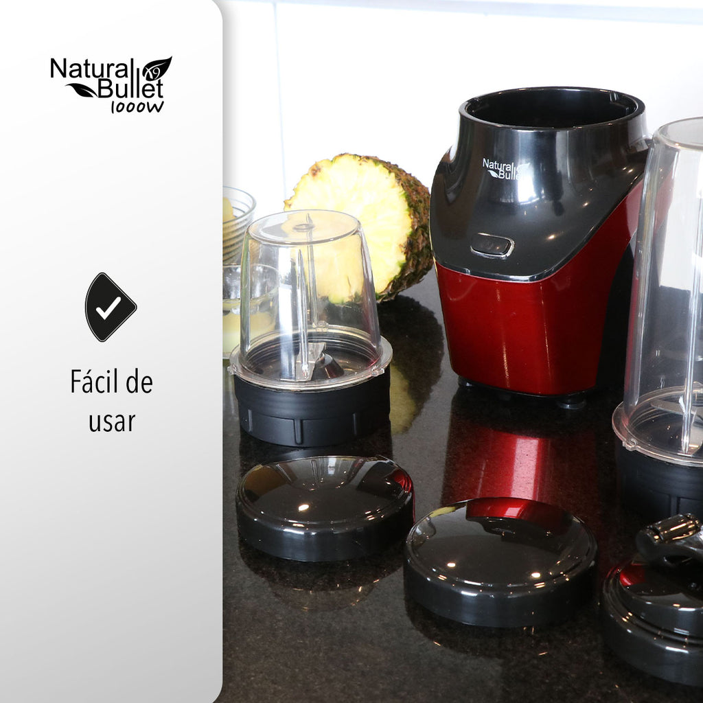 PROCESADOR DE ALIMENTOS NATURAL BULLET 1000W (SALDOS)