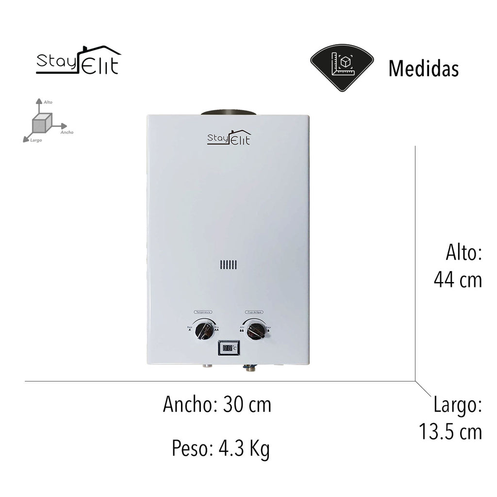 CALENTADOR DE AGUA 6L PARA 1 SERVICIO (SALDOS)
