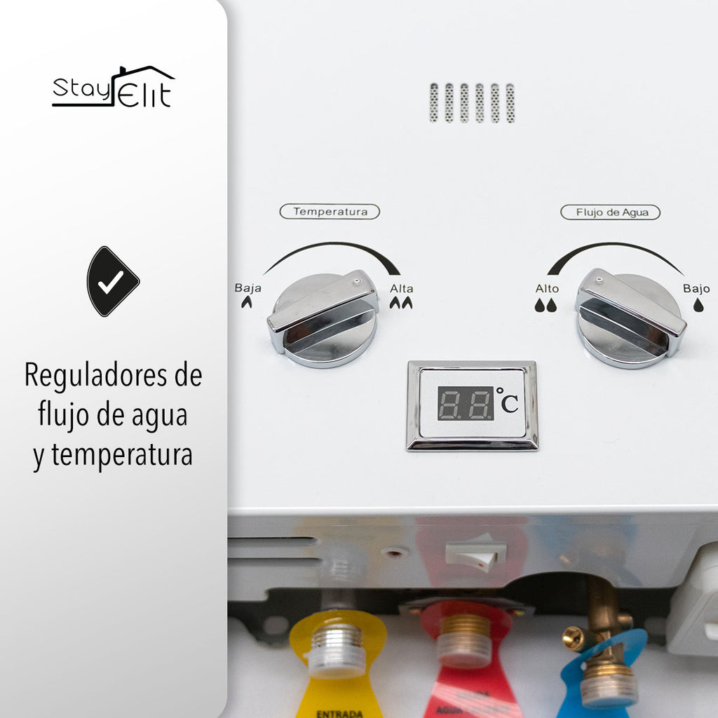 CALENTADOR DE AGUA 6L PARA 1 SERVICIO (SALDOS)