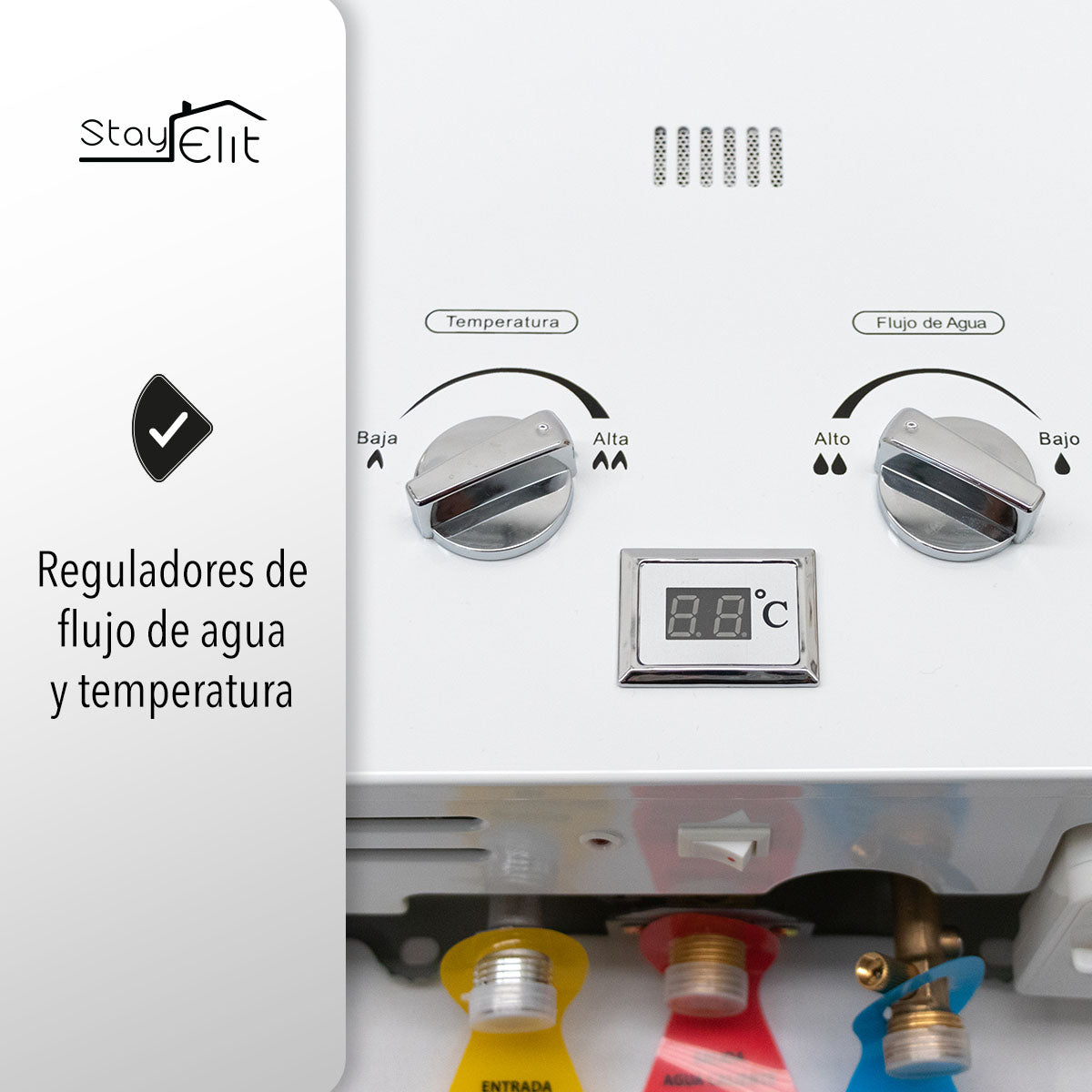 CALENTADOR DE AGUA 6L PARA 1 SERVICIO (SALDOS)