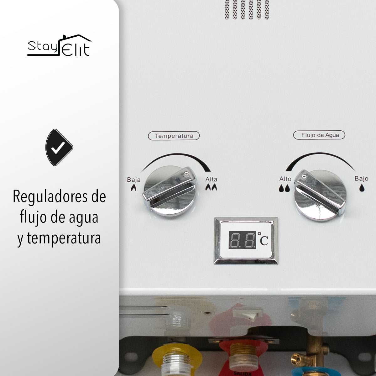 CALENTADOR DE AGUA 12L PARA 2.5 SERVICIOS (SALDOS)