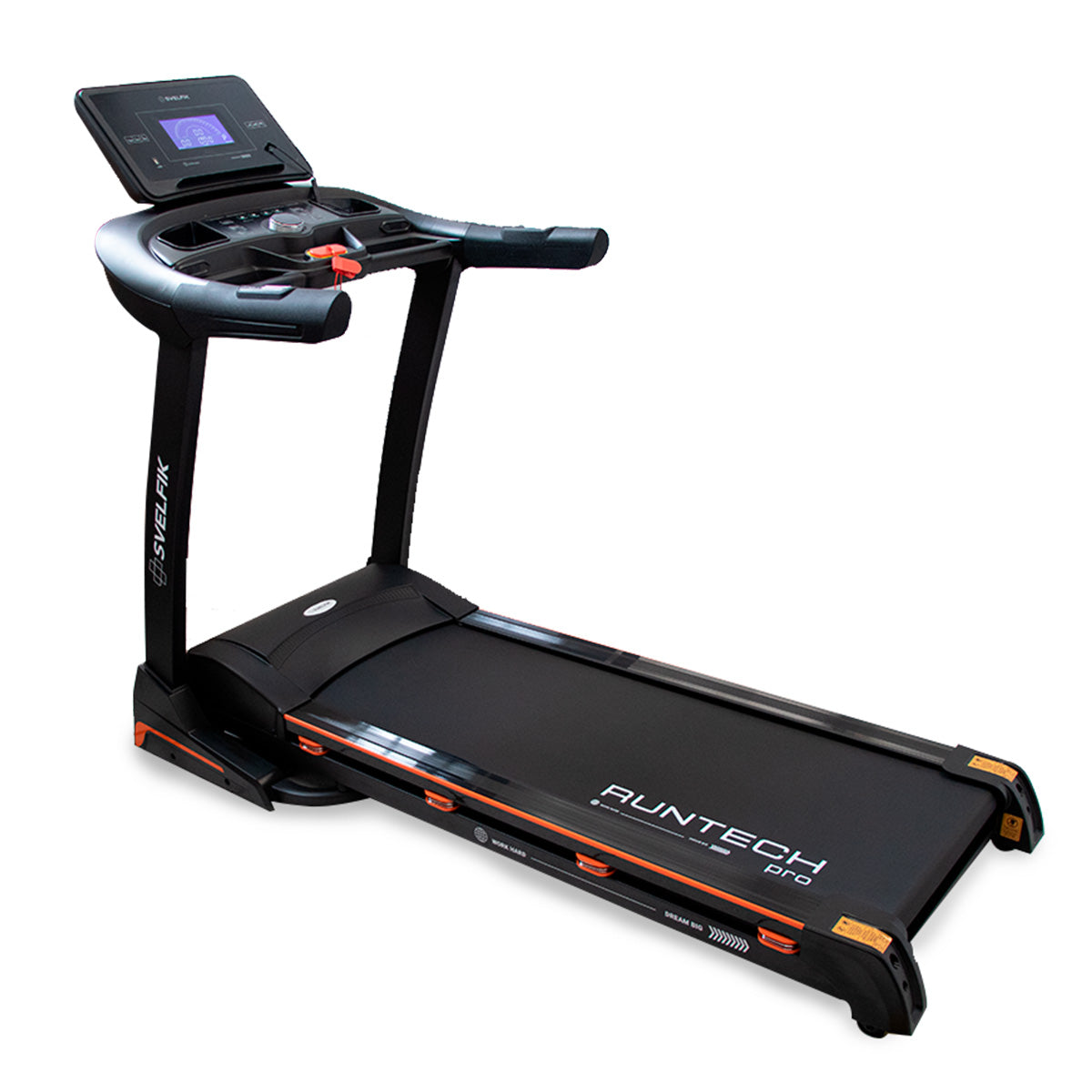CAMINADORA ELÉCTRICA PLEGABLE DE 3 HP CON INCLINACIÓN AUTOMÁTICA Y AMORTIGUACIÓN (SALDOS)