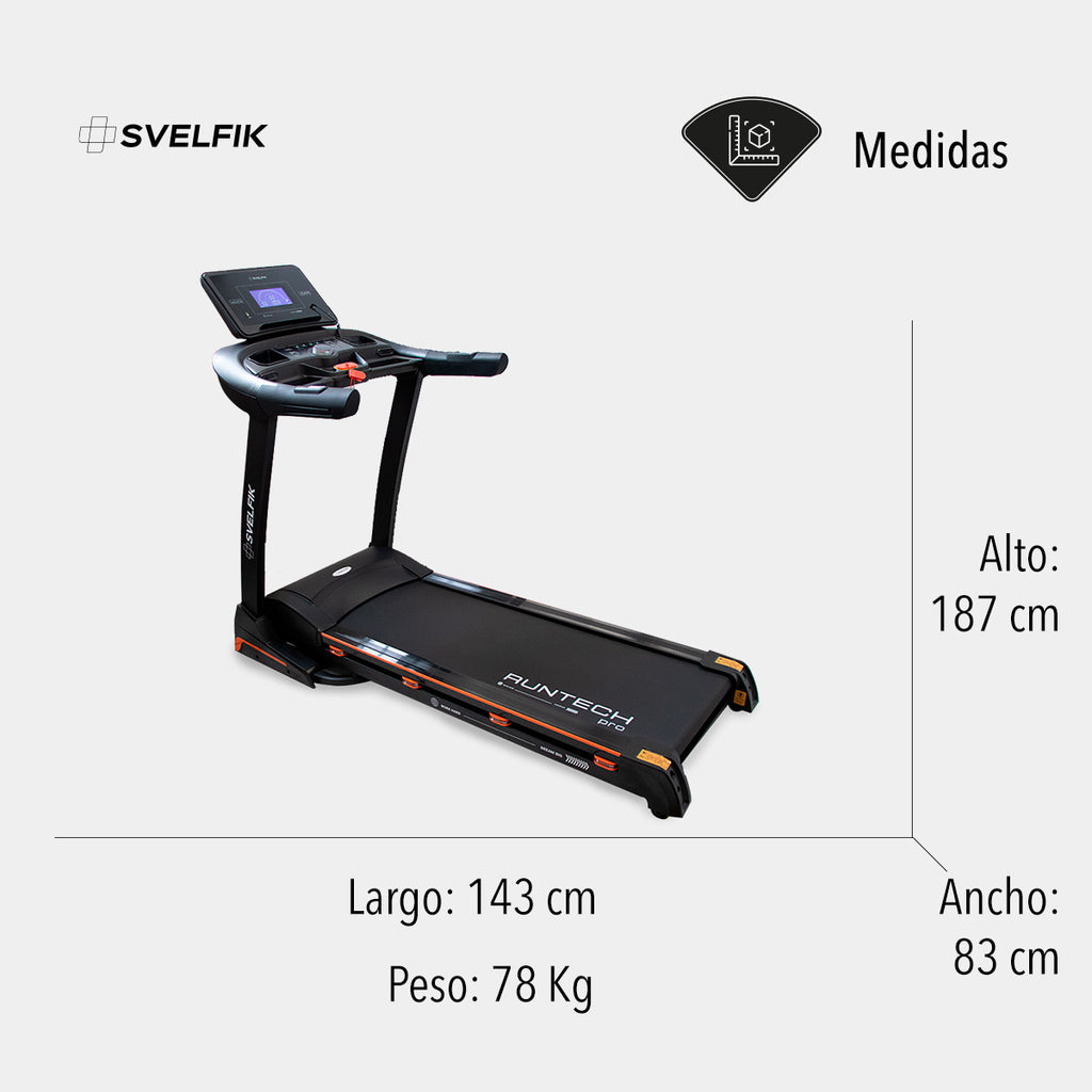 CAMINADORA ELÉCTRICA PLEGABLE DE 3 HP CON INCLINACIÓN AUTOMÁTICA Y AMORTIGUACIÓN (SALDOS)