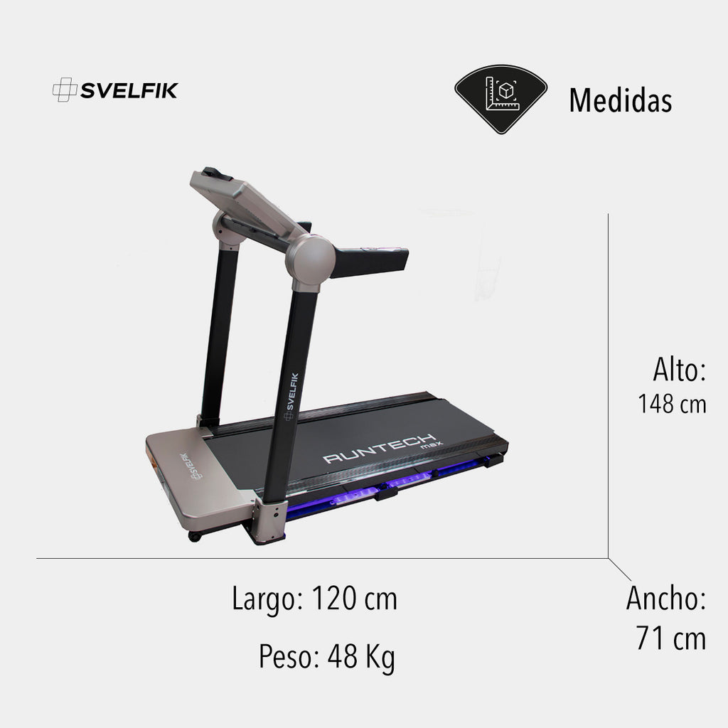 CAMINADORA ELÉCTRICA CON AMORTIGUACIÓN Y TABLERO DIGITAL (SALDOS)