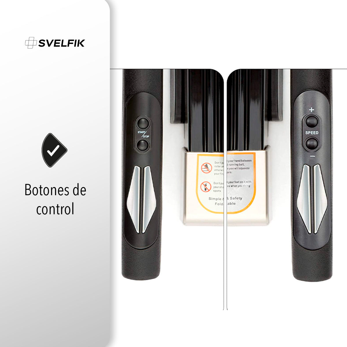 CAMINADORA ELÉCTRICA CON AMORTIGUACIÓN Y TABLERO DIGITAL (SALDOS)