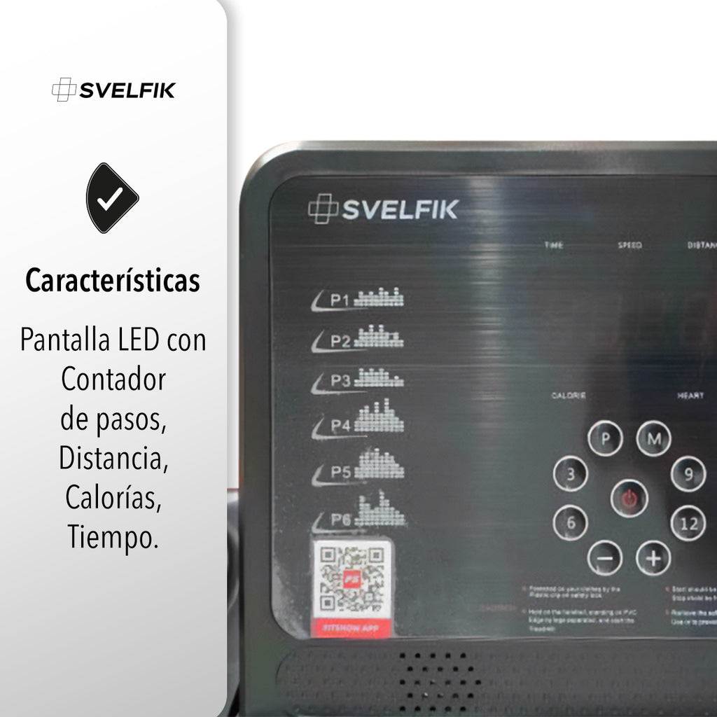 CAMINADORA ELÉCTRICA CON BOCINA BLUETOOTH (SALDOS)