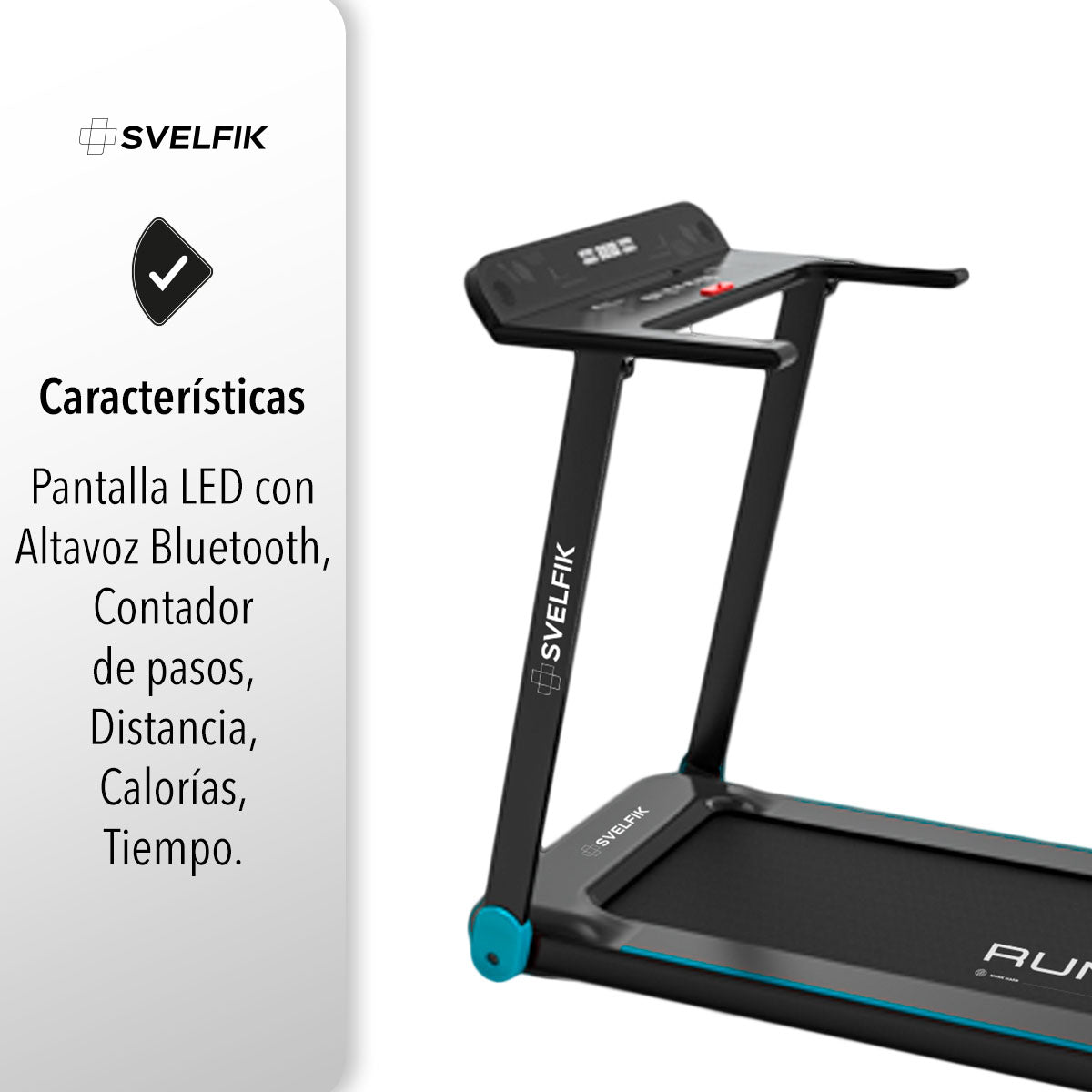 CAMINADORA ELÉCTRICA CON BOCINA BLUETOOTH (SALDOS)