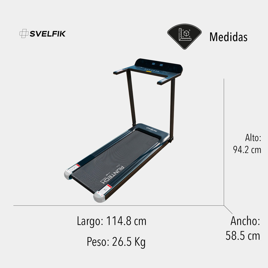 CAMINADORA ELÉCTRICA CON BOCINA BLUETOOTH COLOR GRIS (SALDOS)