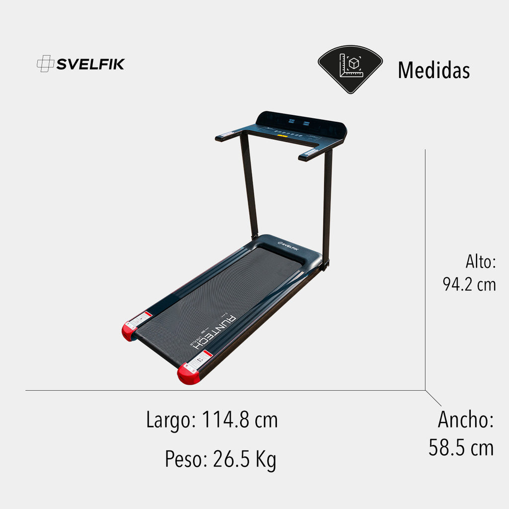 CAMINADORA ELÉCTRICA CON BOCINA BLUETOOTH COLOR ROJO (SALDOS)