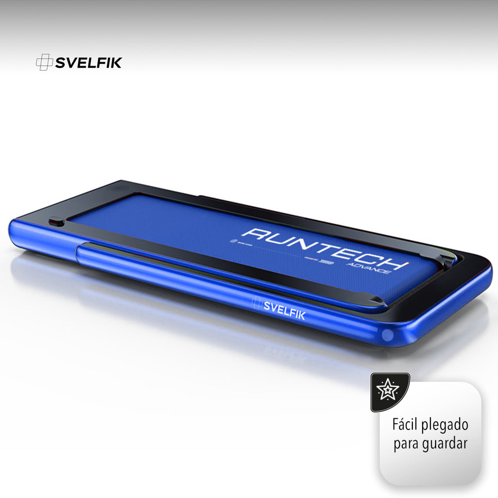 CAMINADORA ELÉCTRICA CON BOCINA BLUETOOTH COLOR AZUL (SALDOS)