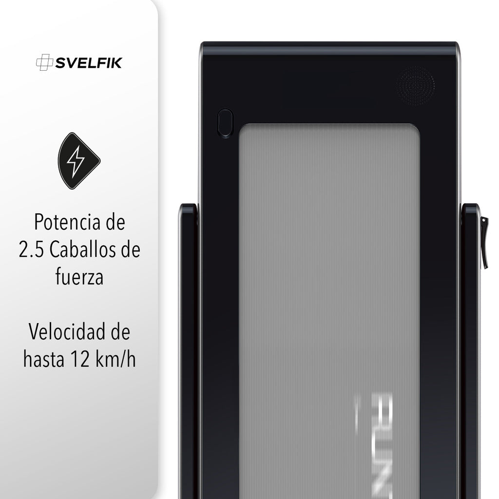 CAMINADORA ELÉCTRICA CON BOCINA BLUETOOTH COLOR GRIS (SALDOS)