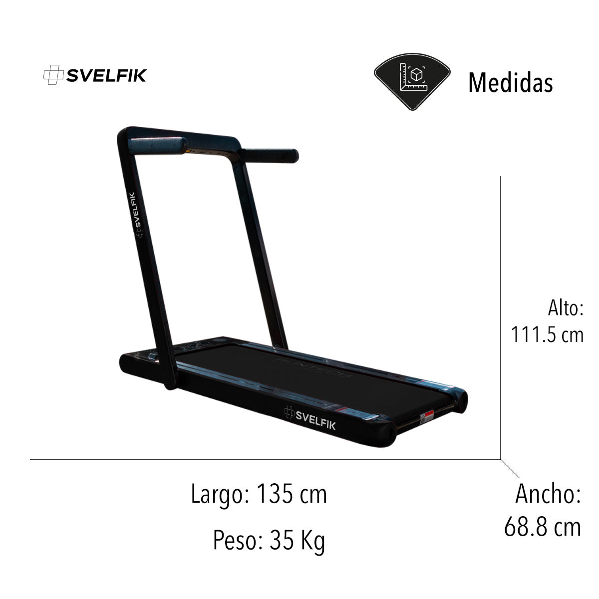 CAMINADORA ELÉCTRICA CON BOCINA BLUETOOTH COLOR NEGRO (SALDOS)