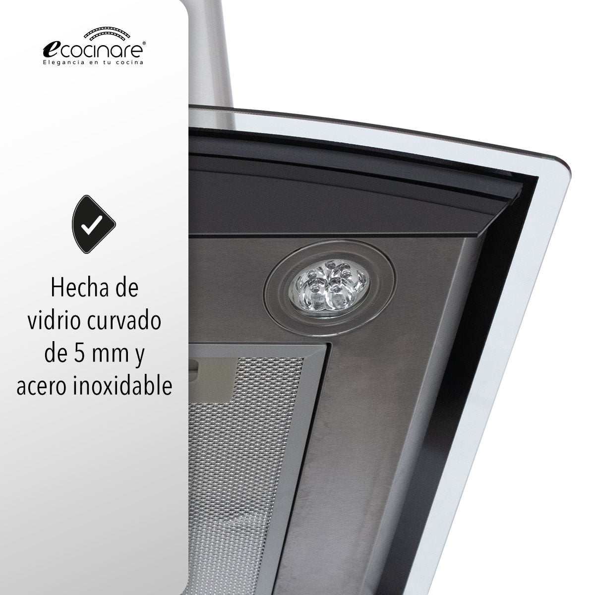 CAMPANA EXTRACTORA DE COCINA 60 CM DE BOTONES