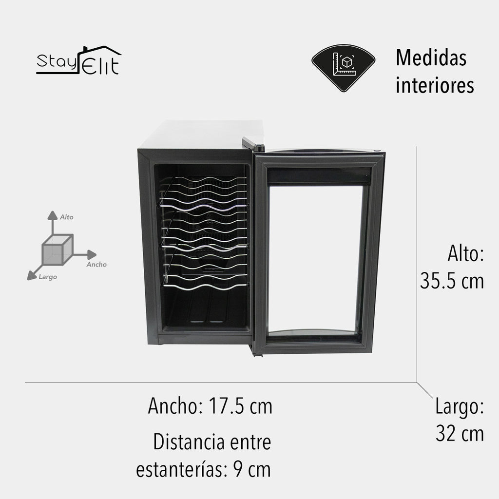 CAVA DE VINOS PARA 8 BOTELLAS