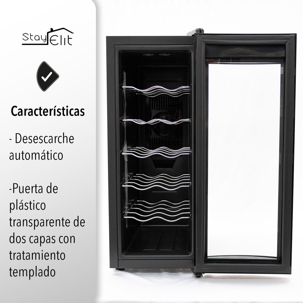 CAVA DE VINOS PARA 12 BOTELLAS